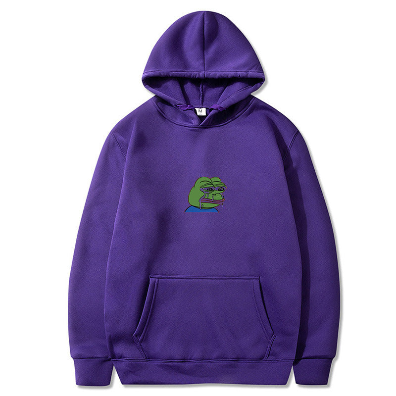 European And American Foreign Trade Apparel Winter Sweater Jacket Plus Velvet Men's And Women's Fashion Casual Hooded