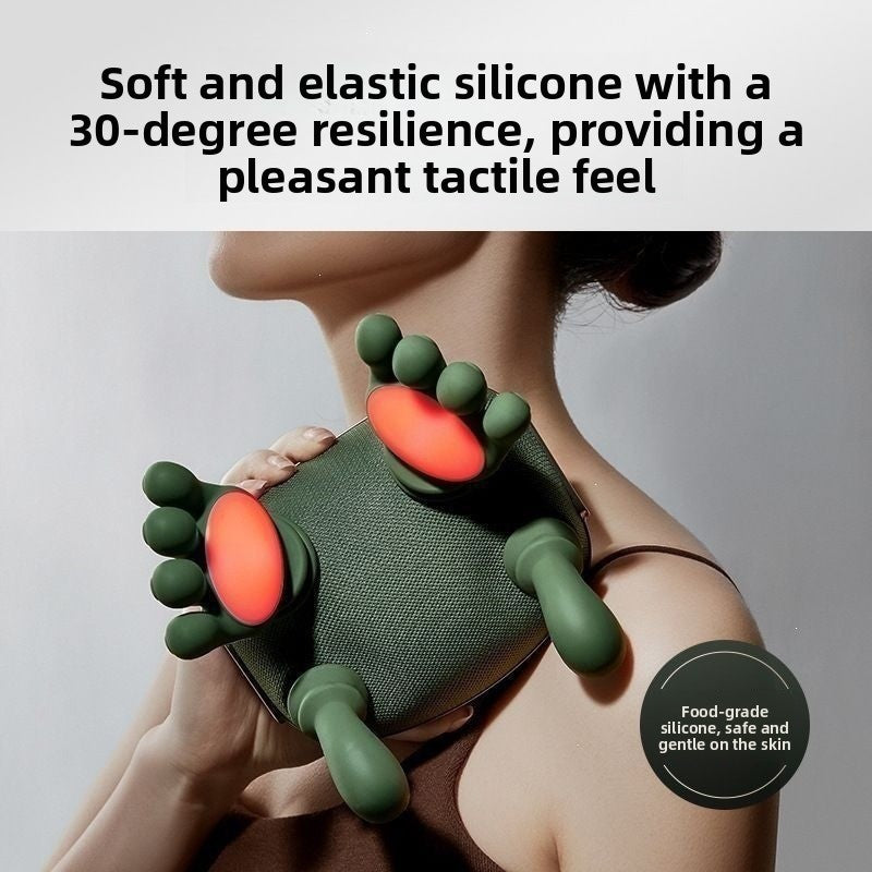 Hand, shoulder and neck massage device