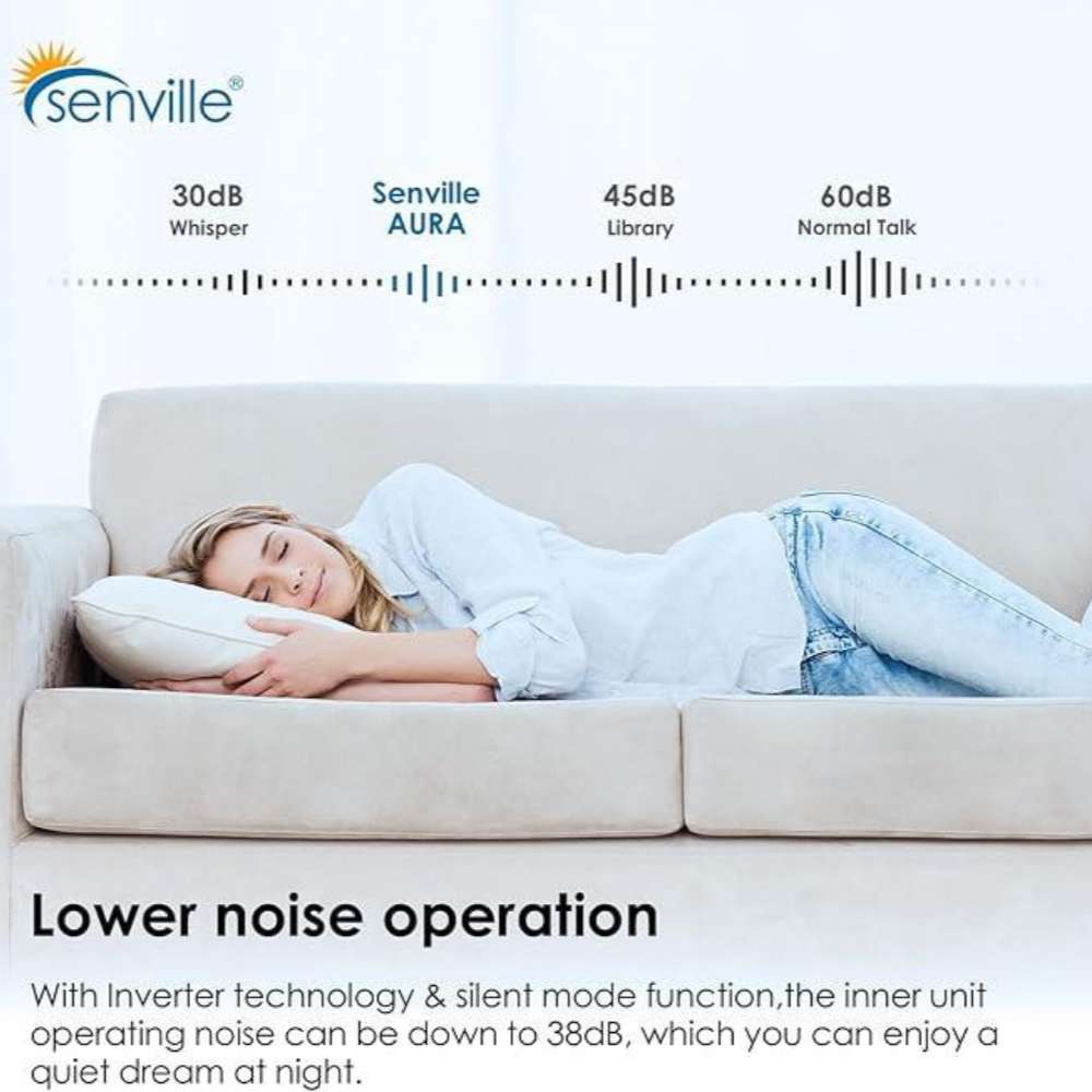 Senville 18000 BTU Mini Split AC/Heat - ELITE Series
