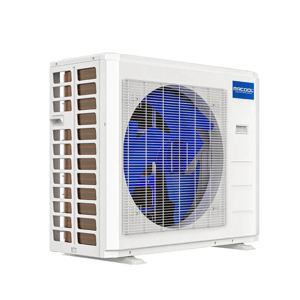 MRCOOL DIY 5th Gen 2-Zone 36,000 BTU Ductless Mini Split Air Conditioner & Heat Pump with 50ft. Pre-Charged Line Sets (12K+24K), DIYM236HPW06D21