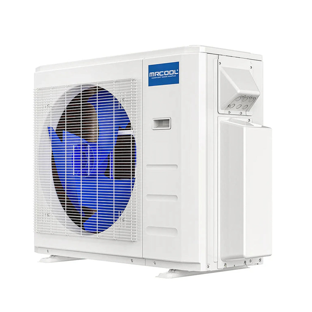 MRCOOL DIY 5th Gen 2-Zone 36,000 BTU Ductless Mini Split Air Conditioner & Heat Pump with 50ft. Pre-Charged Line Sets (12K+24K), DIYM236HPW06D21